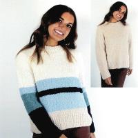 AY 2500 Stripe or Plain Sweater